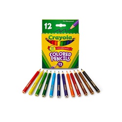 Crayola Half Size Colored Pencils  68-4112