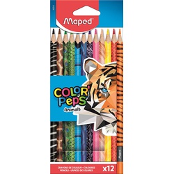Maped Animal Colour Pencil 832212 12 Colors