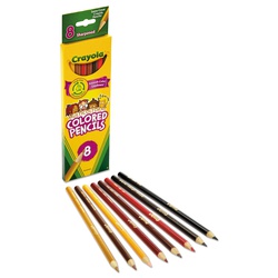 Crayola Pencils Multi Cultural 68-4208 8C