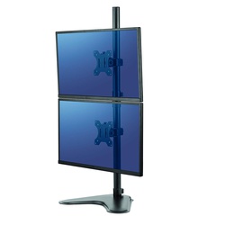 Fellowes Professional Series Free Standing Dual Stacking Monitor Arm