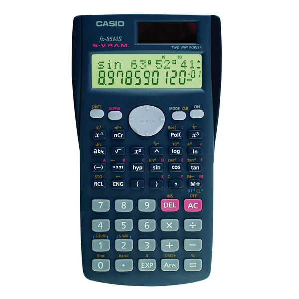 Casio Calculator Fx 85ms 10digits - 