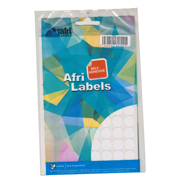 Afri Labels K05 White | Office Mart