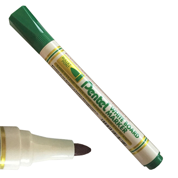 Pentel Whiteboard Marker MW85 Green Office Mart