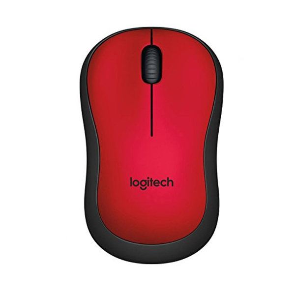 LOGITECH MOUSE WIRELESS M220 RED | Office Mart