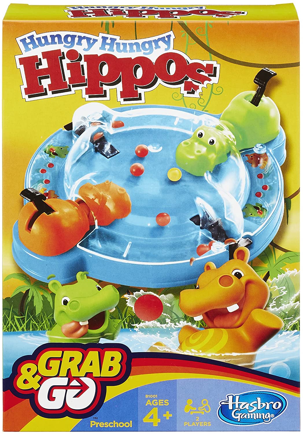 Hasbro Hungry Hippo Grab And Go | Office Mart