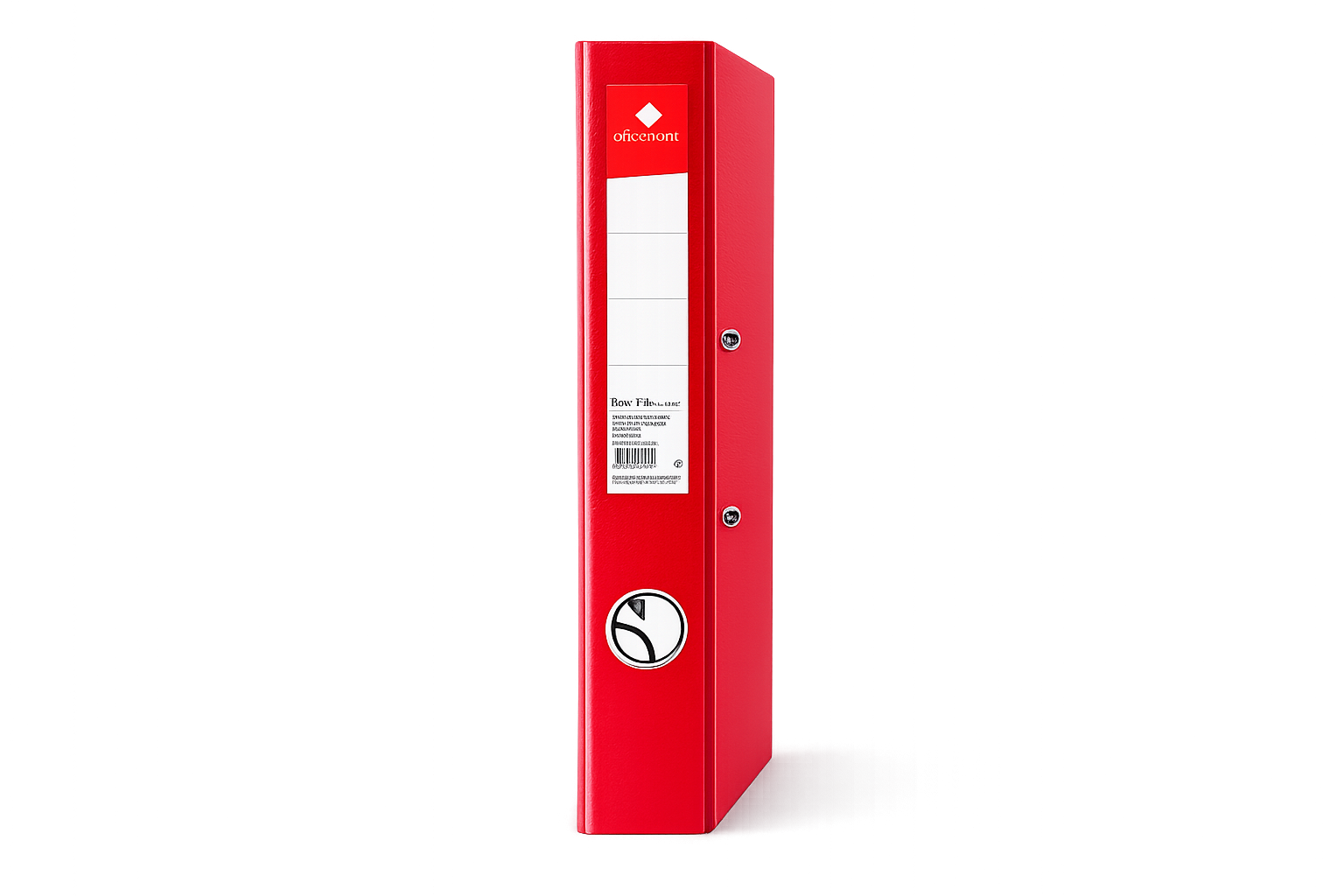 Narrow File Box OfficePoint Narrow Box File 9308E A4 Red | Office Mart