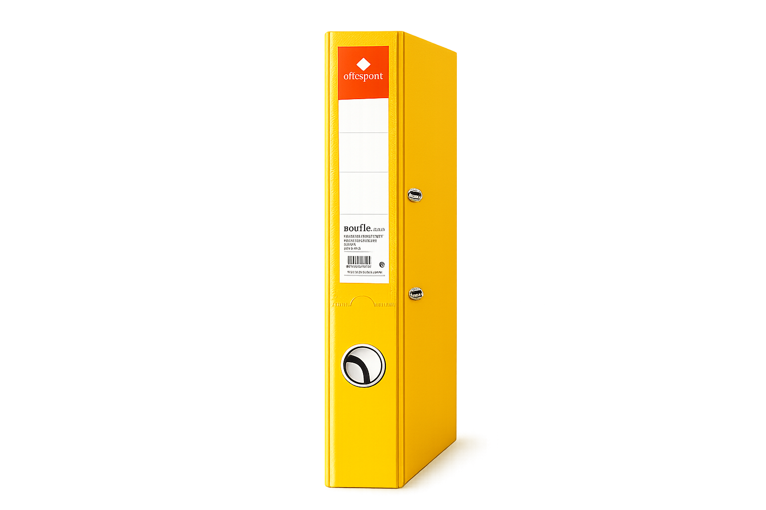 Narrow File Box OfficePoint Narrow Box File 9308E A4 Yellow | Office Mart