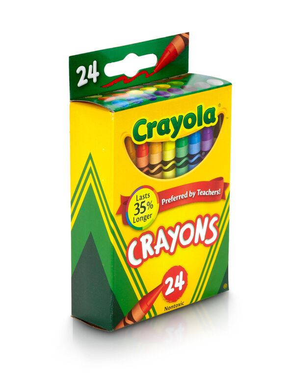 52-3024 2 Packs Crayola Crayons 24 Count 