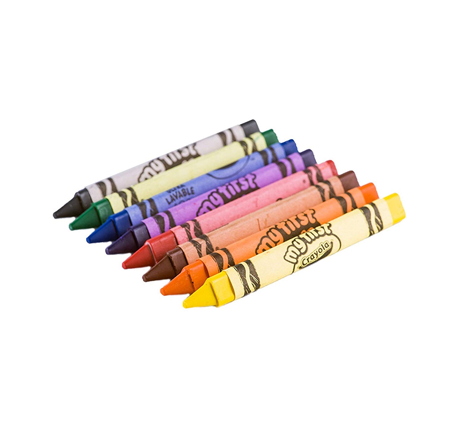 Crayola My First Crayola Triangular Crayons 8ct (Packaging May Vary) : Buy  Online at Best Price in KSA - Souq is now : Toys