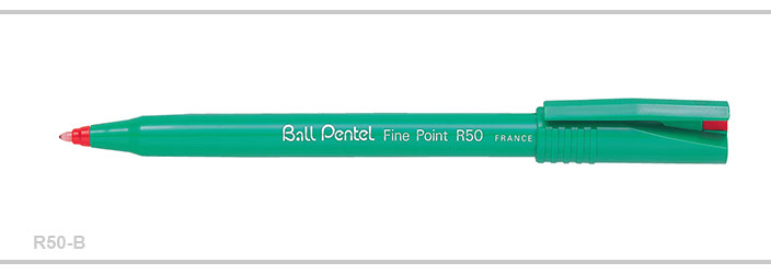Pentel Pen R50 Red | Office Mart
